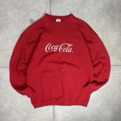 JERZEES　スウェット　90s　USA製　Coca-Cola　刺繍　企業