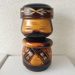 木製 彫刻 ニポポ人形 こけしのサムネイル
