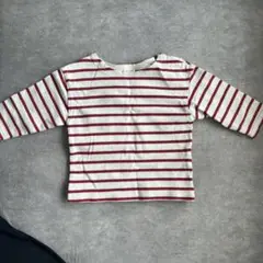 赤と白ストライプ　80cm