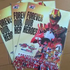 【匿名配送】FOREVER OUR HEROES スーパー戦隊 ポスター