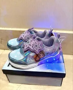 Frozen LEDライト付きスニーカー 15.5cm アナとエルサ　新品