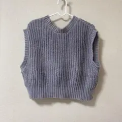 Samansa Mos2 ニットベスト