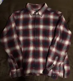 old UNIQLO ネルシャツ L
