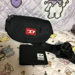 diesel ショルダーバッグ　財布　セット