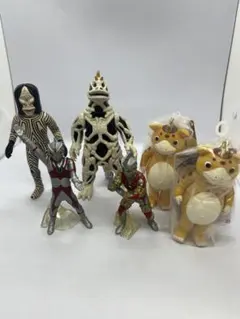 ウルトラQ HGシリーズ ブルマァク魂 怪獣フィギュア 5体セット・おまけ