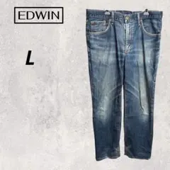 EDWIN ストレートデニム ジーンズ ボトムス ストリート系 オールシーズン