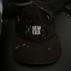 NEW ERA スプラッター柄キャップ