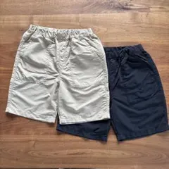 ユニクロ 撥水ナイロンショートパンツ 140㎝ ⭐︎2枚セット⭐︎