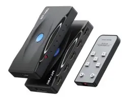HDMI切り替え器 5入力1出力 4K@60Hz 2.0切替器リモコン付き
