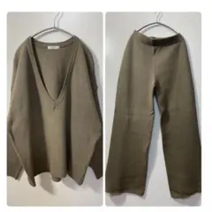 新品ニット＋パンツ☆HARE好きbeams好きナノユニバース好きアンティカ好きに