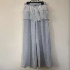 OLIVE des OLIVE フリル付き スウェットパンツ