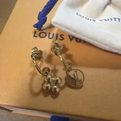Louis Vuitton ルイヴィトン ブックルドレイユ ルイゼット ピアス