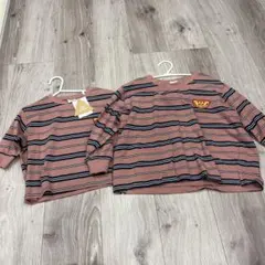 MY LITTLE WONDERストライプ Tシャツ 120サイズ 80サイズ