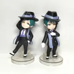 ツイステ　デフォルメフィギュア　フロイド＆ジェイド