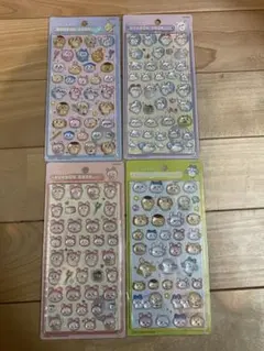 正規品 ちいかわ　ボンボンドロップシール　4枚セット