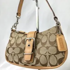 【COACH／コーチ】ソーホー　ハンドバッグ　アクセサリーポーチ　レザー