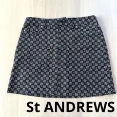 St ANDREWS レディース ゴルフスカート モノグラム柄 - メルカリ