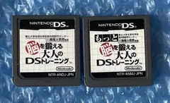 6l動作確認❗️もっと脳を鍛える大人のDSトレーニング　脳トレ　2本セット