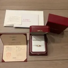 値下げ❗️Cartier ミニラブリング 18金　8号のサムネイル