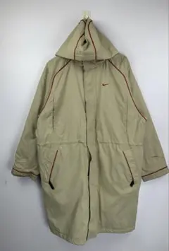 【希少】Vintage NIKE フード付きロングコート C-boy y2k
