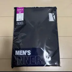 メンズ LL 半袖V首Tシャツ 2枚組