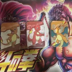 【ポケカ中国限定】金属ダメカンケース リザードン進化ライン　3点セット