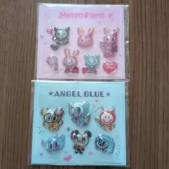 ナルミヤキャラクターズ ♪ ぷっくりシール メゾピアノ エンジェルブルー