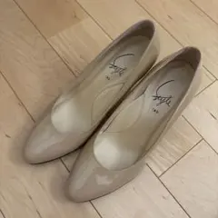Style lab エナメルパンプス ピンクベージュのサムネイル