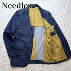 美品✨Needles ニードルス テーラードジャケット 背抜き ウエスタン 刺繍のサムネイル