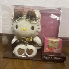 新品・未開封☆ゴディバ＆サンリオ　2026 キティぬいぐるみ GODIVA サンリオ ぬいぐるみ 2026 ゴディバ ハローキティ キティちゃん