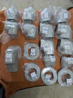 因幡電工 ホワイト色 15個セット スリムダクトコーナー - メルカリ