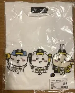 ちいかわ　阪神　タイガース　Tシャツ　Lサイズ □ちいかわ 阪神タイガースな Tシャツ ハチワレ 黒XL POP UP限定