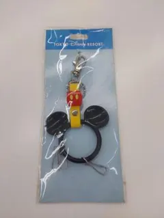 【新品】ディズニーリゾートライン つり革 ミッキーマウス キーチェーン カラビナ