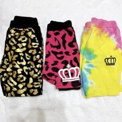 ベビードール ヒョウ柄 タイダイ ハーフパンツ ショートパンツ 80 保育園