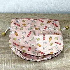 ドクターシーラボ 巾着ポーチ コスメ柄【即購入OK】のサムネイル