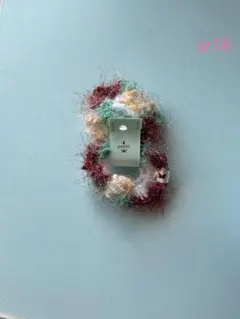 シュシュ　編み物　ハンドメイド