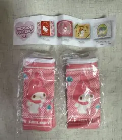 【2個セット】サンリオキャラクターズ　レトロ風ポーチ　マイメロディ