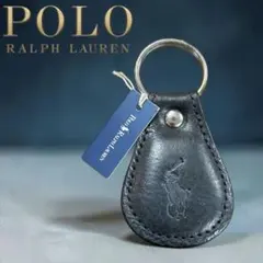 POLO by RAlPHLAUREN レザーキーホルダー ブラックのサムネイル