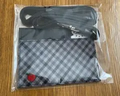 ファミリア familiar ネームホルダー　XS 黒系ファミリア チェック