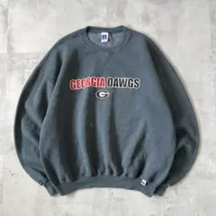 ラッセルアスレチック　Georgia Dawgs　スウェット　両面　メキシコ製