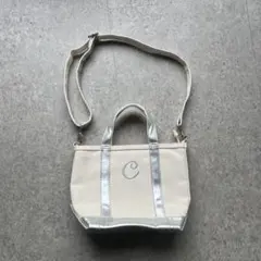 LL Bean シルバー トートバッグ L.L.Bean - 新品☆L.L.bean☆日本限定☆シルバートート Sサイズ