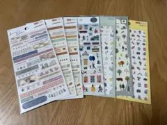 新品シール7枚！ダイソー／セリア