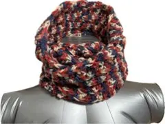 【値下げ】スヌード(おまけ付きネックウォーマー)　ハンドメイド