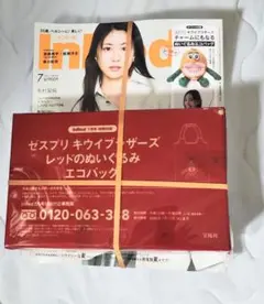 【新品】ゼスプリ キウイブラザーズ ぬいぐるみエコバッグ・雑誌付きのサムネイル