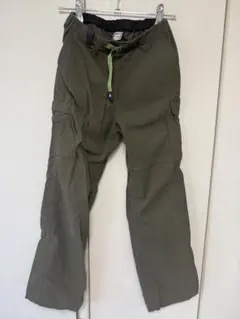モンベルmont-bell キッズ ロングパンツ 140サイズ オリーブグリーン