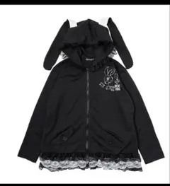 ACDC RAG ラビットビッグパーカー 黒 XL