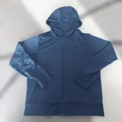 ユニクロUNIQLO エアリズム パーカー 160 ネイビー