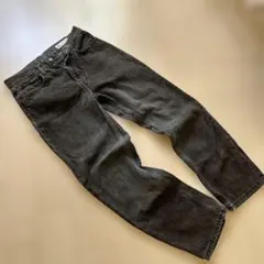 ZARA ダークグレー ストレートデニム USA4