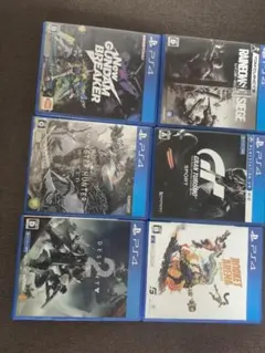PS4ゲームソフト6本セット