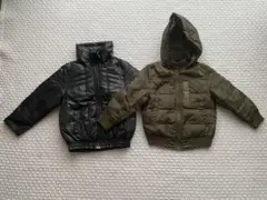 【110cm】COMME CA ISM ダウン　2点セット